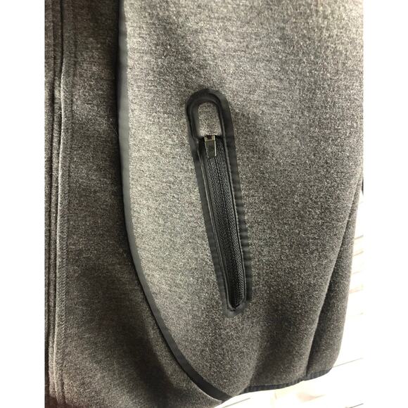 Athleta fuse scuba zipper hoodie gray with black size medium - Picture 7 of 13